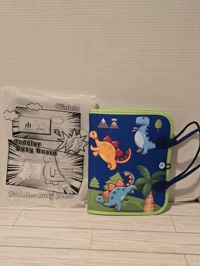 Winblo Toddler Busy Board Activity Book Travel Educational Eye Hand Coordination